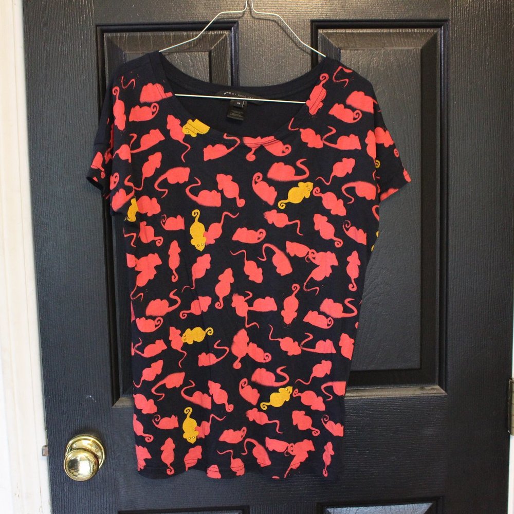 MARC BY MARC JACOBS MOUSE TOP SIZE XS